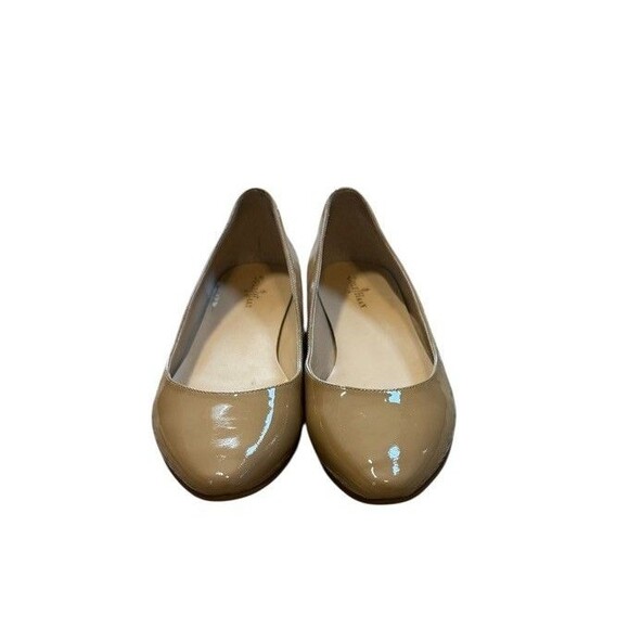 Cole Haan Womens Size 8.5 Patent Leather Flats Tan D41592 - Beige-Pointy- Career - Picture 8 of 10